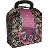 Tesori d'Oriente, Orchidea Imperiale Set Regalo da Viaggio, Include Profumo Aromatico 100 ml, Crema Corpo Idratante 75 ml, e Pochette Elegante, Fragranze con Note Durevoli di Violetta e Ambra