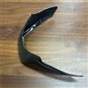 KTTUO Motorcycle Rear Trim Helmet Spoiler Case Visor Strips for HJC RPHA 12 Helmet Accessories (Carbon)