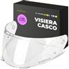 Everalo Visiera Compatibile con HJC I90 - I91 - HJ33 (Trasparente)