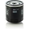 Mann Filter MANN-FILTER, MW 712 Filtro olio | Per Motociclette, Massime prestazioni filtranti, Protezione motore, Guarnizione alta qualità, Qualità originale OE