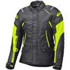 Held 1577458 Gore Tex Molto Giacca in Tessuto, M, Nero/Giallo Fluo