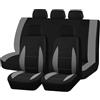 QYETRGF 9 Pezzi Set Completo di Coprisedili per Auto per Opel Insignia A 2013-2017, Set Copri-Sedile per Anteriori E Posteriori,Accessori Auto Interno,A