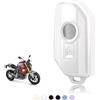 TOOMUME Cover Chiave TPU, Custodia Chiave Adatto per BMW Moto F750GS F850GS F900R C400GT R1200GS LC ADV R1200RS R1200RT R1250R R1250GS K1600GT, Copri Chiavi Guscio Chiave Auto Telecomando