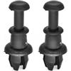 TEUIRHD Kit Fissaggio Cappelliera Bagagliaio Auto Compatibile Con Per Golf Per MK5 Per MK6 Boot Pacchetto Scaffale Vassoio Cinghia Stringa Pinze Gancio Tonneau Perno Titolare Adatto(2pc)