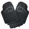 WOLTU Tappetini Auto Universali Tagliabile Tappeto Antiscivolo Moquette Gomma Nero Set 4 Pezzi