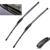 ZhangJW Tergicristalli per Mercedes Benz CLK-Class W209 C209 CLK 200 240 270 280 320 350 500 550 55 63 AMG 22+22， Kit di Spazzole tergicristallo Flat Blade ad Alte Prestazioni