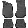 Walser Tappetini in Gomma per Auto XTR su Misura Compatibile con Audi A6 Avant (4G5, 4GD, C7) 2011-2018, A6 Allroad (4GH, 4GJ, C7) 2012-2018