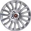 Qunclay SERIE 4 COPRICERCHI BORCHIE COPPE RUOTA 15 PUNTO EVO 2009 IN POI NON ORIGINALI