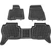 MTM Tappetini Gomma per Mitsubishi Pajero III long 2000-03.2007 Design a Vaschetta, su Misura con Bordi Rialzati cod. 3D 5543