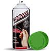 4R Quattroerre.it 16417 Wrapper Spray Verde Kawasaki Opaco | Vernice Removibile per Carrozzeria | Pellicola Spray Protettiva UV e Anti-Graffio | Wrapping Liquido Made in Italy