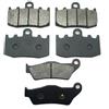 YZXOOP Motocicletta Pastiglia Pastiglie Freno Anteriori E Posteriori Per Moto Per BMW K1200GT K1200S K1300GT K1300S, Accessori Ricambi Per A Disco Pastiglie Disco Accessori(Anteriore posteriore)