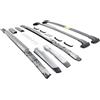 NYSQOJFNF Barre Longitudinali Portapacchi Da Tetto E Barra Trasversale Per Isuzu Per D-MAX Dmax 2021-2023 Design Spesso Carico Massimo 200 Kg Portapacchi Da Tetto(Tutto il Set)