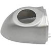 YADLIUASA per Fiat 500X 2016-2021 735607049 Parte di Ricambio Auto Maniglia Esterna della Porta Tappo Anteriore Esterno(Matte Silver)