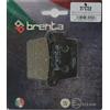 Brenta Pastiglie Freno Organiche Moto per Beta RR 50 Enduro, RR 50 Supermotard, Urban 200