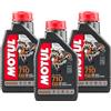 AER MOTO SPARE PARTS 3 LITRI LT OLIO 710 2T TEMPI PER MOTO SCOOTER 104034 - Olio motore 2T 710-100% estere sintetico - 3 L