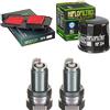 pamoto, filtro dell'olio, candele XL 700 VA Transalp ABS 2008-2013, kit di manutenzione
