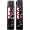 MOTUL Confezione + Economico MC Care Spray Lubrificante Catena (C3) e Detergente per catena (C1) Moto da strada.