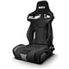 Sparco Sedile Sportivo R333 Nero/Grigio (Regolabile)