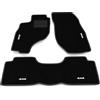 Somer Car Tappetini compatibili con Nissan Terrano 2 1993-2007 - 3 porte - posteriori uniti, ricamo 4x4, kit tappetini auto personalizzati, set tappeti in moquette, tappeto auto