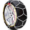 BRICOZONE Catene Da Neve Auto Macchina In Metallo 9 mm Omologate Montaggio Rapido Per Auto Macchina Furgone SUV Camion Tensionatore Autobloccante 030