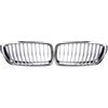 PUQWRIM Paraurti Anteriore Griglie Per BMW Serie 3 F30 F31 F35 2012 2013 2014 2015 2016 2017 2018 2019 Berlina Rene Anteriore Griglia Placcatura Cromata Auto Da Corsa Griglia Griglie Radiatori(Cromo)