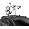 ALTHURA - Portabici da Tetto in Alluminio | Montaggio a Forcella Quick-Release 9mm | Carico Max 1 Bici, 17kg | Compatibile Barre Max 80mm, Materiale Alluminio