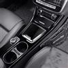 HIGH FLYING per Classe A W176, CLA C117, GLA X156 Cornici dei Selettore Interno Plastica ABS 1 Pezzi (Nero Lucido)