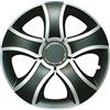 CORA 41746 Set 4 Copricerchi Universali Alulook bis Mix Copricerchi, 16, Set di 4
