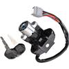 LLSUCBD Moto Blocchetto Accensione Compatibile Con Suzuki GSF650S Per Bandit S 2005-2012 Per DL650 Per V-Strom 2004-2016 Chiave Accensione