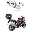 DOMINATOR DL 1000 V-STROM Marmitta racing OVAL Dominator Exhaust Terminale di Scarico Silenziatore 2014 2015 2016