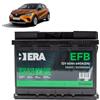 Generico Batteria 60Ah EFB per Renault Captur II 1.0 1.3 Tce benzina 2020+