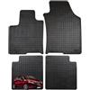 W-Parts TAPPETI - TAPPETINI IN GOMMA 3D NERI PER LANCIA YPSILON DAL 2011 IN POI