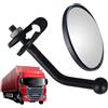 Generisch Specchietto convesso per camion, grande specchio rotondo, ad alta risoluzione, specchio convesso girevole a 360 gradi | Specchio ausiliario facile da installare con braccio in acciaio, accessori per