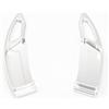 HIGH FLYING Argento Cornici dei Levette Paddles Volante per 3008 5008 2017-2020