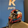 LS2, Casco Moto Integrale RAPID II ZOMBIE Black Red, S