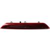 RXRJSU Terza Luce Stop Alto Livello Terzo Freno Posteriore Luce Freno A LED Lampada 3RD Per Ford Per Transit Per Tourneo Per Custom 2015 2016 2017 2018 2019 2020 Luce Stop Alto(Rosso)