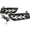 Ropaix Luci Antinebbia Per BMW X3 F25 2009 2010 2011 2012 2013 Fari LED DRL Luci Diurne Aggiornamento Fari Fendinebbia Fanale Fendinebbia