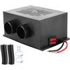 TKSE Riscaldatore per Auto, Riscaldamento Auto 12V 600W 2 Fori Portatile Inverno Riscaldamento Rapido Scaldino Antigelo Silenzioso Universale