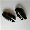 DZSQOSJB Copertura Specchietto per Nissan per Qashqai J11 2016-2020 ABS Cromato Laterale Copertura Specchio Trim Posteriore cap Decorazione dello Specchio Copri Retrovisore Auto(Nero)