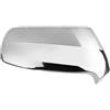 Ksjosji Calotta Retrovisore Calotta Retrovisore Sinistro Destro Per Peugeot 3008/5008 2009 2010 2011 2012 2013-2016 Per Citroen Per C3 Per C4 Tappi Specchietto(1pc RH Chrome)
