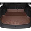 Oxektgb Vasca Baule Tappeto Per OMODA 9 Per PHEV Per SHS Per C9 Per PHEV 2025+ Tappetino Per Bagagliaio Protezione Per Bagagliaio Posteriore Tappetino Pelle(Coffee mat)