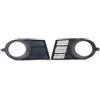 YSQIFBABD Fendinebbia Anteriore Per Suzuki Per Swift 2005-2010 Paraurti Anteriore Auto Cablaggio Fendinebbia Alogeno Telaio Di Copertura Fari Fendinebbia(One pair cover)