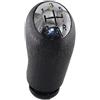 XEXJHQQ Pomello Cambio Per Twingo 2 II Per MK2 2007-2013 Pomello Cambio Per Auto Testa Leva Selettore Manuale Trasmissione Cambio 5 Velocità Pomello Cambiamento Shifter Auto(5 Speed plastic)