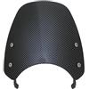 Dogkapm Per Ducati Per Scrambler 400 803 2015-2020 Per Street Per Classic Per Desert Per Sled Parabrezza Parabrezza Moto Sport Zanzariera Cupolino Parabrezza Moto(Carbon Fiber Look)