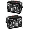 AZgraphishop KIT 2 Adesivi Valigia Vario 1° modello Compatibile per R 1200 Line Style GS VV1-002 (Black)