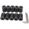 AUOQKQUT 10Pcs Glass Fiber Shaft Couplings 6-6 4-4 8-8 5-5 Fiberglass electronic starter Coupler AUOQKQUT(6-6)