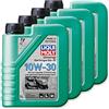 Liqui Moly 4 x Liqui Moly 1273 Universale Giardino Dispositivi per Olio 10 W De 30 De 4 Del 1l