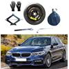 D'ANGELO 1988 Kit Ruotino di Scorta 18 compatibile con BMW Serie 5/Touring G30/G31 (2017>) con Cric, Chiave, Guanti e Sacca