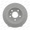 FERODO BRAKE DISC | DDF1258C | REAR | FOR MERCEDES-BENZ A-CLASS 2004-2012 | OE-MATCHING QUALITY | SMOOTH & QUIET PERFORMANCE