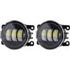 Eofooq Fendinebbia anteriore Fendinebbia A LED Per Auto Per Jaguar S-Type X-TYPE XK Per Jaguar XJ X358 Per Jaguar S-Type (CCX) Berlina 1999-2013 Led Fendinebbia Auto(P-White)
